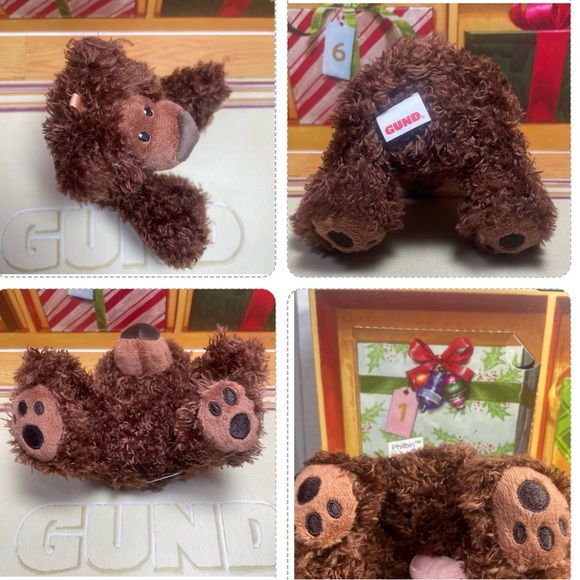 1 BRAND NEW GUND MINI PHILBIN PLUSH BEAR ORNAMENT TOY APPROX 4” PRICE FIRM - Picture 13 of 16
